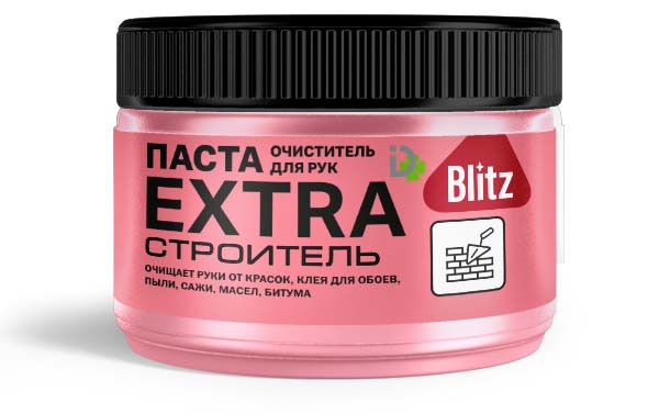 BLITZ EXTRA паста очиститель для рук СТРОИТЕЛЬ, 300 г